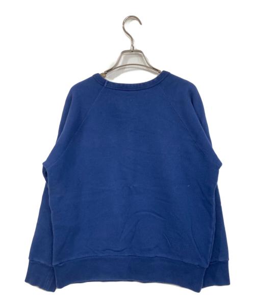 GUCCI（グッチ）GUCCI (グッチ) ロゴプリントスウェット ブルー サイズ:XSの古着・服飾アイテム