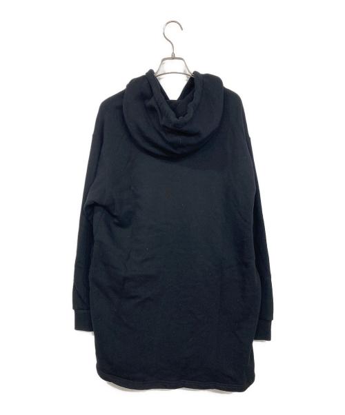 GUCCI（グッチ）GUCCI (グッチ) ロゴプリントフーディーワンピース ブラック サイズ:Sの古着・服飾アイテム