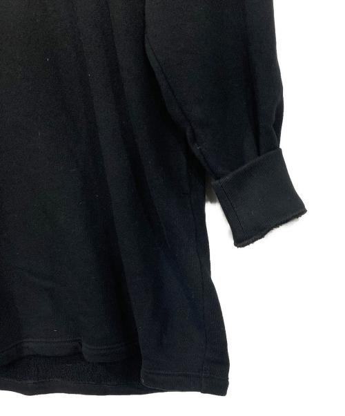 GUCCI（グッチ）GUCCI (グッチ) ロゴプリントフーディーワンピース ブラック サイズ:Sの古着・服飾アイテム