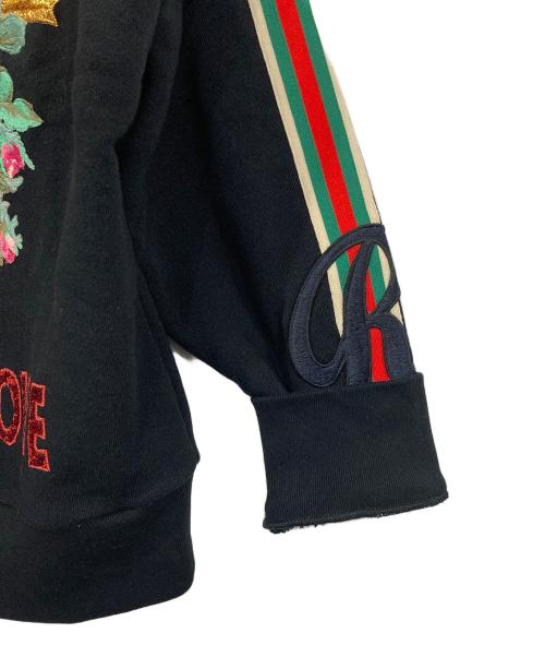GUCCI（グッチ）GUCCI (グッチ) ゴーストGGスワロフスキースウェット ブラック サイズ:Sの古着・服飾アイテム