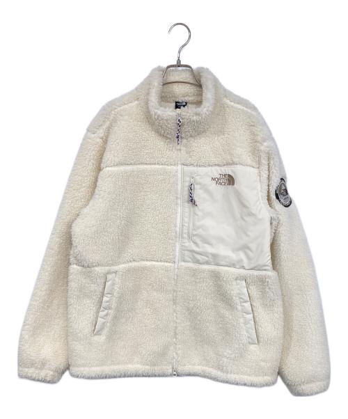 THE NORTH FACE（ザ ノース フェイス）THE NORTH FACE (ザ ノース フェイス) PLAY GREEN FLEECE JACKET A クリーム サイズ:105（XL）の古着・服飾アイテム