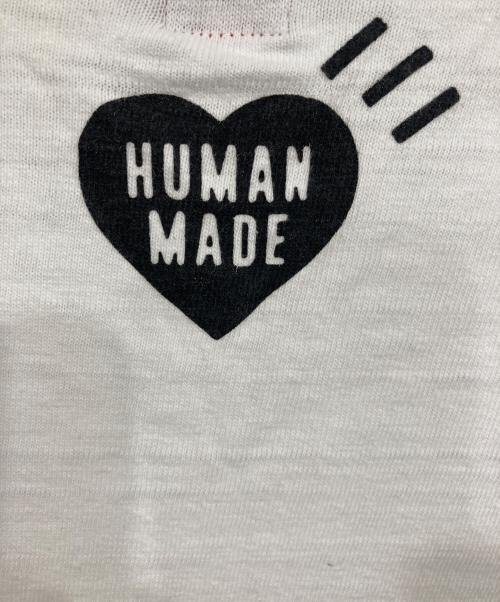 HUMAN MADE（ヒューマンメイド）HUMAN MADE (ヒューマンメイド) ロープロゴプリントTシャツ ホワイト サイズ:Mの古着・服飾アイテム