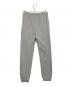 GUCCI (グッチ) サイドロゴスウェットパンツ グレー サイズ:表記無し：13000円