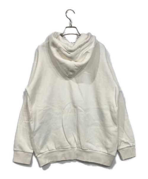 GUCCI（グッチ）GUCCI (グッチ) adidas (アディダス) jersey hooded sweatshirt ホワイト サイズ:XSの古着・服飾アイテム