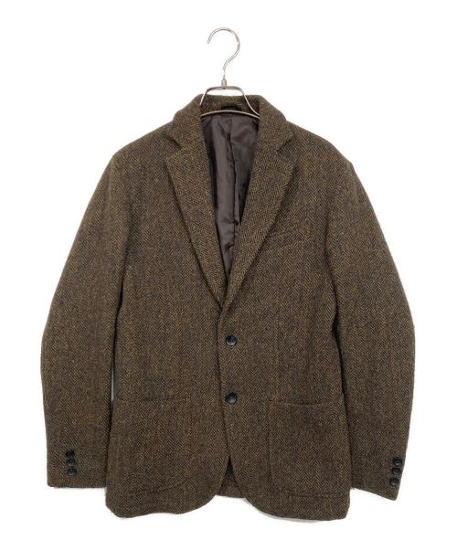 FREAK'S STORE（フリークスストア）FREAK'S STORE (フリークスストア) Harris Tweed (ハリスツイード) ツイードテーラードジャケット ブラウン サイズ:SIZE Sの古着・服飾アイテム