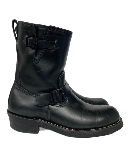 KADOYA（カドヤ）KADOYA (カドヤ) ライディングブーツ ブラック サイズ:27 1/2の古着・服飾アイテム