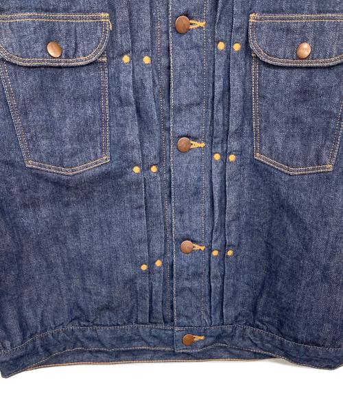 TCB jeans（ティーシービー ジーンズ）TCB jeans (ティーシービー ジーンズ) Hard Working Cat Hero Jacket インディゴ サイズ:44の古着・服飾アイテム