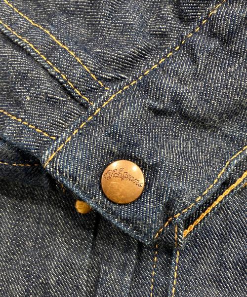 TCB jeans（ティーシービー ジーンズ）TCB jeans (ティーシービー ジーンズ) Hard Working Cat Hero Jacket インディゴ サイズ:44の古着・服飾アイテム