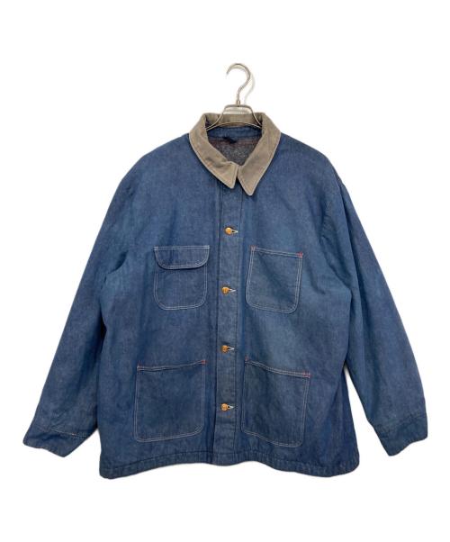 Wrangler（ラングラー）Wrangler (ラングラー) 裏ブランケットカバーオール インディゴ サイズ:52の古着・服飾アイテム