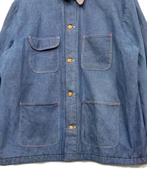 Wrangler（ラングラー）Wrangler (ラングラー) 裏ブランケットカバーオール インディゴ サイズ:52の古着・服飾アイテム