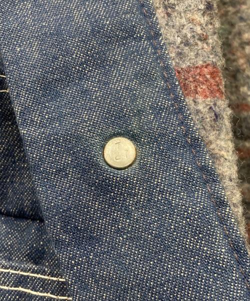 Wrangler（ラングラー）Wrangler (ラングラー) 裏ブランケットカバーオール インディゴ サイズ:52の古着・服飾アイテム