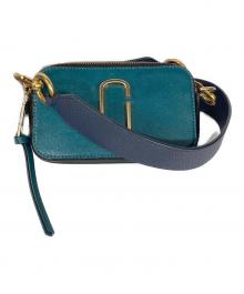 MARC JACOBS（マークジェイコブズ）の古着「スナップショット ショルダーバッグ」｜グリーン×レッド