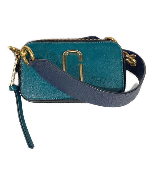 MARC JACOBS（マークジェイコブズ）MARC JACOBS (マークジェイコブズ) スナップショット ショルダーバッグ グリーン×レッドの古着・服飾アイテム