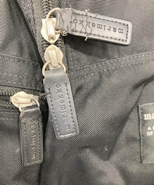 marimekko（マリメッコ）marimekko (マリメッコ) リュック ブラックの古着・服飾アイテム