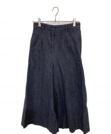 MAXMARA WEEKEND LINE（マックスマーラ ウィークエンドライン）の古着「デニムバギーパンツ」｜インディゴ