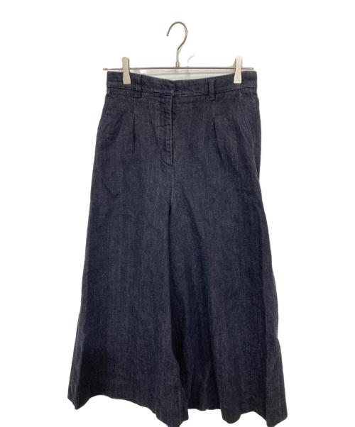MAXMARA WEEKEND LINE（マックスマーラ ウィークエンドライン）MAXMARA WEEKEND LINE (マックスマーラ ウィークエンドライン) デニムバギーパンツ インディゴ サイズ:40の古着・服飾アイテム
