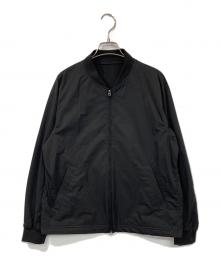 green label relaxing（グリーンレーベルリラクシング）の古着「リブカラージップジャケット」｜ブラック