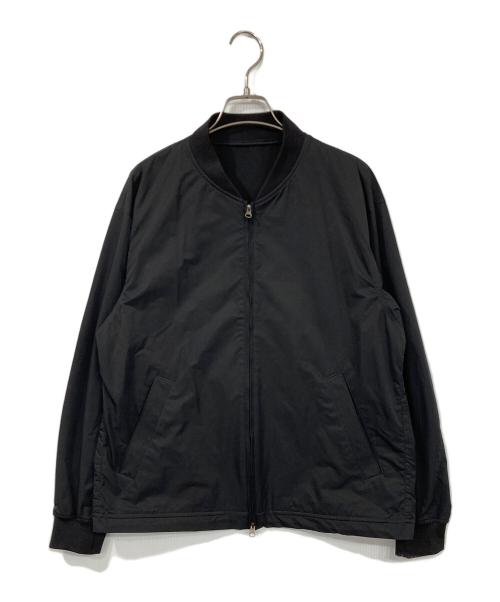 green label relaxing（グリーンレーベルリラクシング）green label relaxing (グリーンレーベルリラクシング) リブカラージップジャケット ブラック サイズ:Sの古着・服飾アイテム