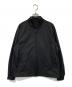 green label relaxing（グリーンレーベルリラクシング）の古着「リブカラージップジャケット」｜ブラック