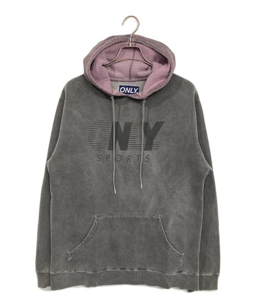 ONLY（オンリー）ONLY (オンリー) スウェットパーカー グレー サイズ:L/Gの古着・服飾アイテム