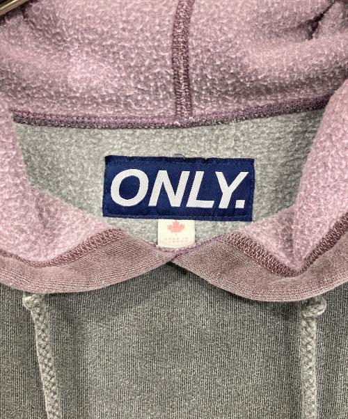 ONLY（オンリー）ONLY (オンリー) スウェットパーカー グレー サイズ:L/Gの古着・服飾アイテム