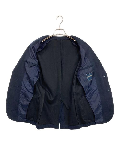 BROOKS BROTHERS（ブルックスブラザーズ）BROOKS BROTHERS (ブルックスブラザーズ) コットンブレンドジャージ段返り3釦サックジャケット ネイビー サイズ:XSの古着・服飾アイテム