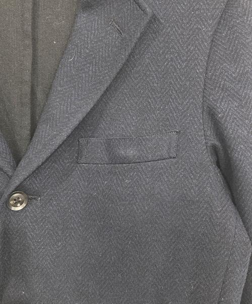 BROOKS BROTHERS（ブルックスブラザーズ）BROOKS BROTHERS (ブルックスブラザーズ) コットンブレンドジャージ段返り3釦サックジャケット ネイビー サイズ:XSの古着・服飾アイテム