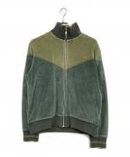 NIKEナイキ）の古着「ベロアジャケット」｜グリーン