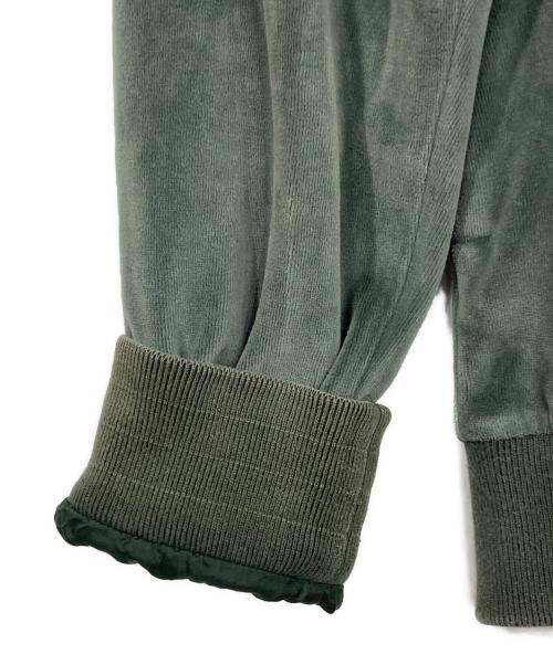 NIKE（ナイキ）NIKE (ナイキ) ベロアジャケット グリーン サイズ:Mの古着・服飾アイテム