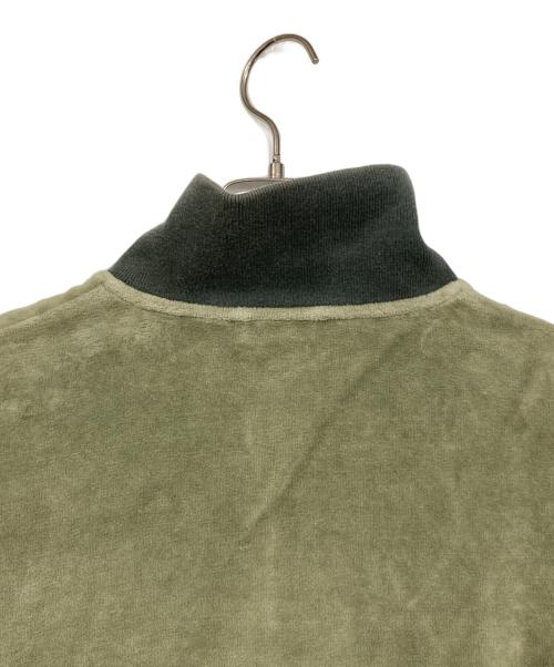 NIKE（ナイキ）NIKE (ナイキ) ベロアジャケット グリーン サイズ:Mの古着・服飾アイテム