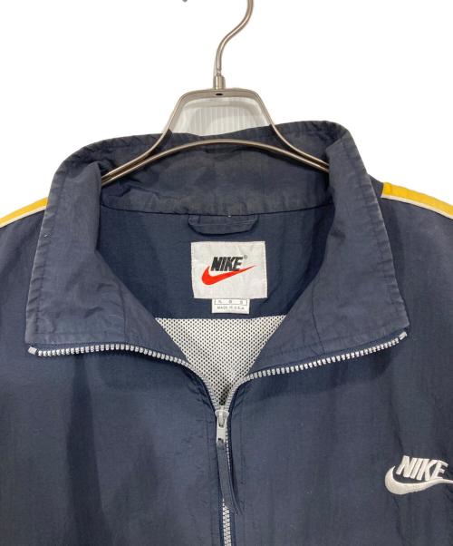NIKE（ナイキ）NIKE (ナイキ) ナイロンジャケット ネイビー サイズ:XLの古着・服飾アイテム
