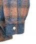 中古・古着 NIGEL CABOURN (ナイジェルケーボン) LYBRO (ライブロ) WORK SHIRT ブルー×ブラウン サイズ:50：20000円