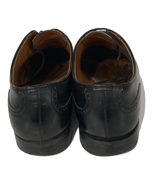 SCOTCH GRAIN（スコッチグレイン）SCOTCH GRAIN (スコッチグレイン) ストレートチップシューズ ブラック サイズ:25.0の古着・服飾アイテム