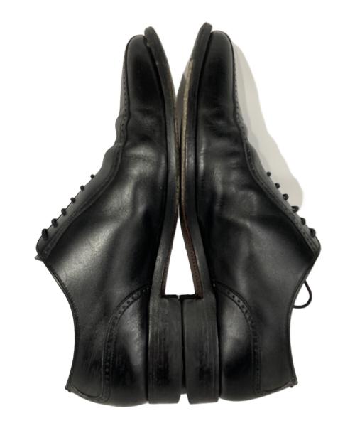 SCOTCH GRAIN（スコッチグレイン）SCOTCH GRAIN (スコッチグレイン) ストレートチップシューズ ブラック サイズ:25.0の古着・服飾アイテム