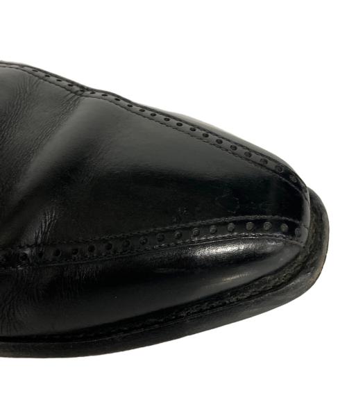 SCOTCH GRAIN（スコッチグレイン）SCOTCH GRAIN (スコッチグレイン) ストレートチップシューズ ブラック サイズ:25.0の古着・服飾アイテム