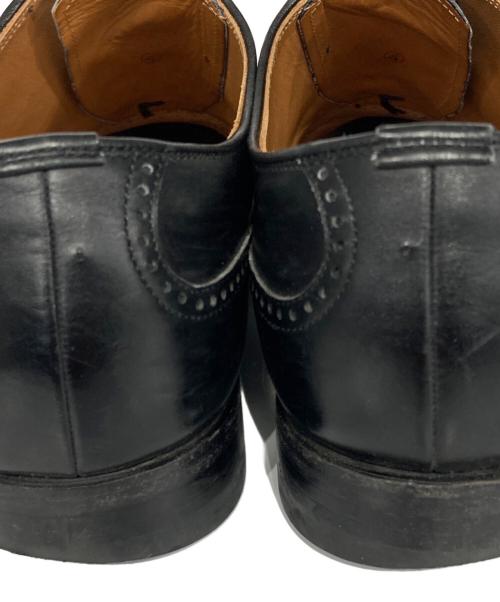 SCOTCH GRAIN（スコッチグレイン）SCOTCH GRAIN (スコッチグレイン) ストレートチップシューズ ブラック サイズ:25.0の古着・服飾アイテム