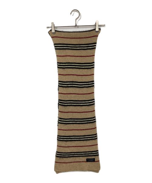 BURBERRY LONDON（バーバリーロンドン）BURBERRY LONDON (バーバリーロンドン) カシミヤマフラー ベージュの古着・服飾アイテム