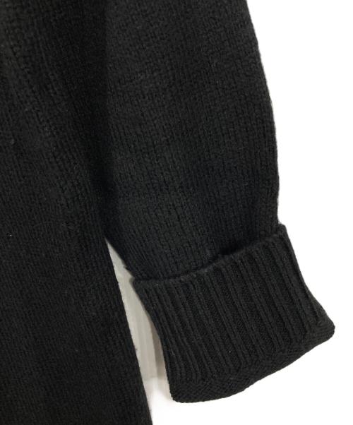 BLUE LABEL CRESTBRIDGE（ブルーレーベルクレストブリッジ）BLUE LABEL CRESTBRIDGE (ブルーレーベルクレストブリッジ) ニットワンピース ブラック サイズ:38の古着・服飾アイテム