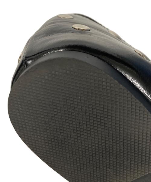 SY UNITED ARROWS（シーユナイテッドアローズ）SY UNITED ARROWS (シーユナイテッドアローズ) マルチドットバレエフラット ブラック サイズ:24 1/2の古着・服飾アイテム