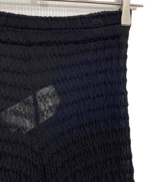 Acne studios（アクネ ストゥディオス）ACNE STUDIOS (アクネ ストゥディオス) 裾ティアードパンツ ブラック サイズ:XSの古着・服飾アイテム