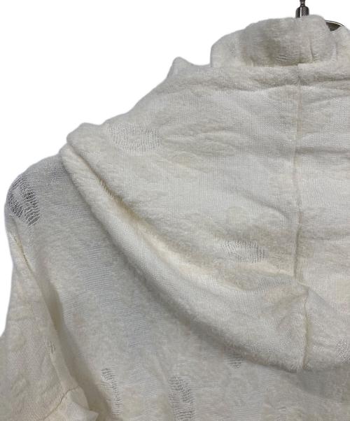 MADE BY DAY（メイド マイ デイ）MADE BY DAY (メイド マイ デイ) Playful Volume Hoodie ホワイト サイズ:F 未使用品の古着・服飾アイテム