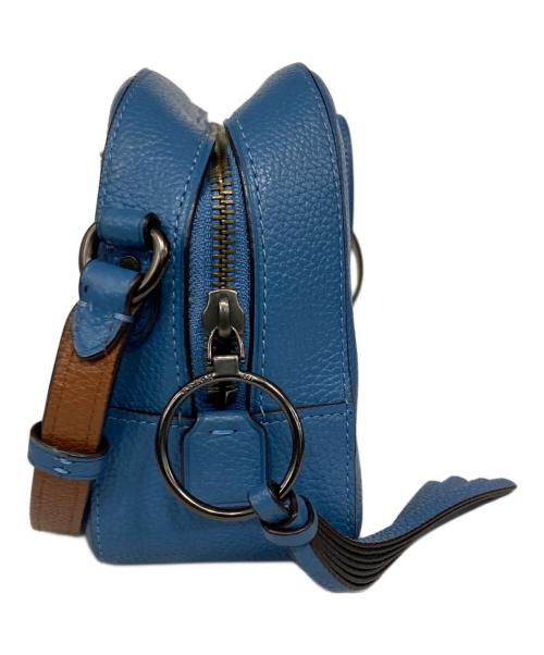 COACH（コーチ）COACH (コーチ) Keith Haring (キースヘリング) ショルダーバッグ ブルーの古着・服飾アイテム