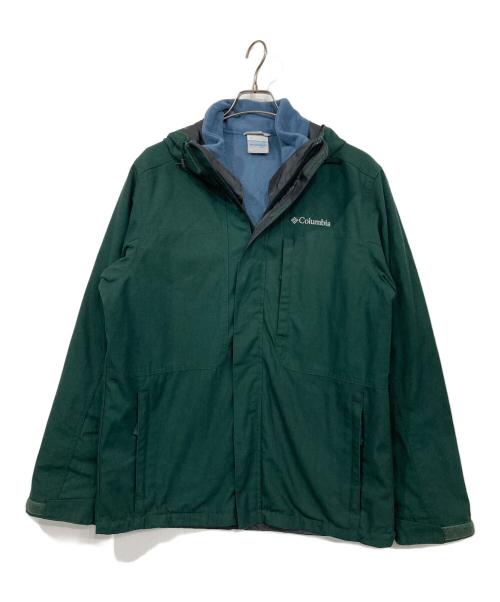 Columbia（コロンビア）Columbia (コロンビア) フリースライナージャケット グリーン サイズ:Mの古着・服飾アイテム