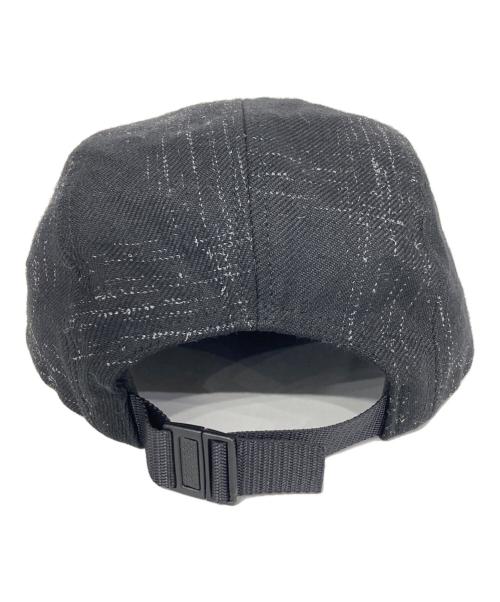 SUPREME（シュプリーム）Supreme (シュプリーム) wiliam halstead Broken Tweed Camp Cap ブラックの古着・服飾アイテム