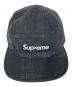 Supreme (シュプリーム) wiliam halstead Broken Tweed Camp Cap ブラック：6000円