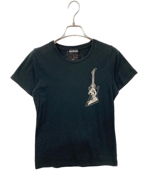 Hysteric Glamour（ヒステリックグラマー）Hysteric Glamour (ヒステリックグラマー) ギターガールTシャツ ブラック サイズ:FREEの古着・服飾アイテム