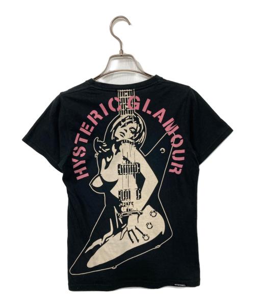 Hysteric Glamour（ヒステリックグラマー）Hysteric Glamour (ヒステリックグラマー) ギターガールTシャツ ブラック サイズ:FREEの古着・服飾アイテム