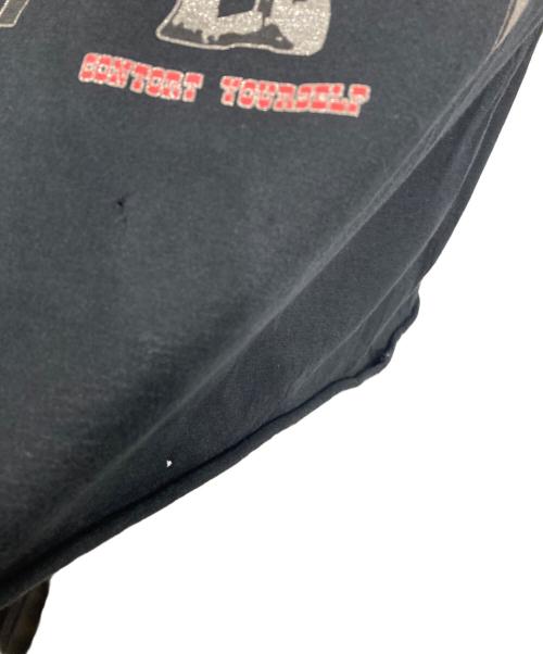 Hysteric Glamour（ヒステリックグラマー）Hysteric Glamour (ヒステリックグラマー) ラグランカットソー ブラック×ピンク サイズ:FREEの古着・服飾アイテム