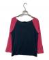 Hysteric Glamour (ヒステリックグラマー) ラグランカットソー ブラック×ピンク サイズ:FREE：5000円