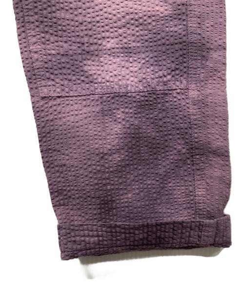 stussy（ステューシー）stussy (ステューシー) タイダイシアサッカーパンツ パープル サイズ:28の古着・服飾アイテム